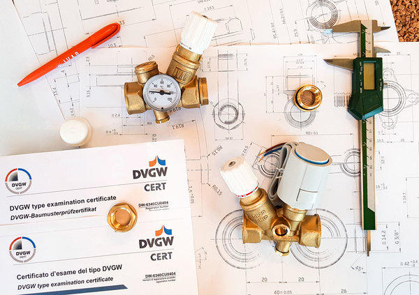 RTV valves type B and C get DVGW certification 